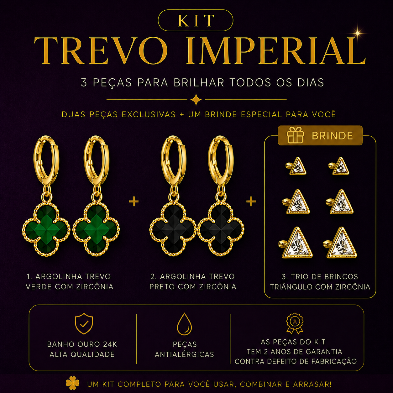 Kit Trevo Imperial | Helennea