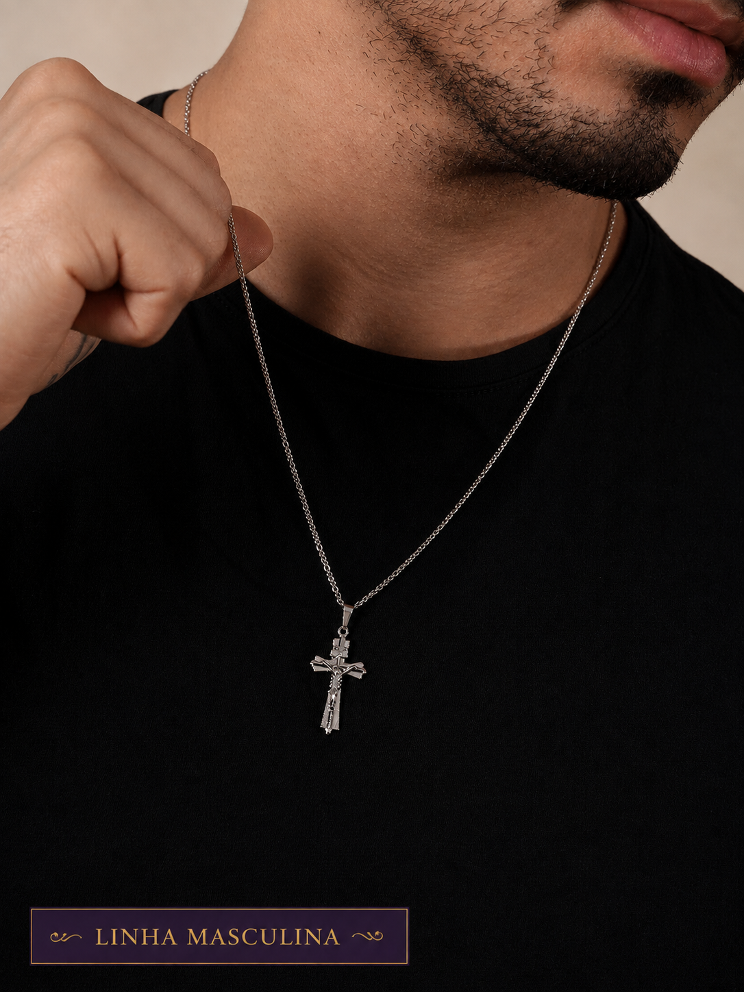 Joias masculinas em prata 925 e ouro 24k - Helennea