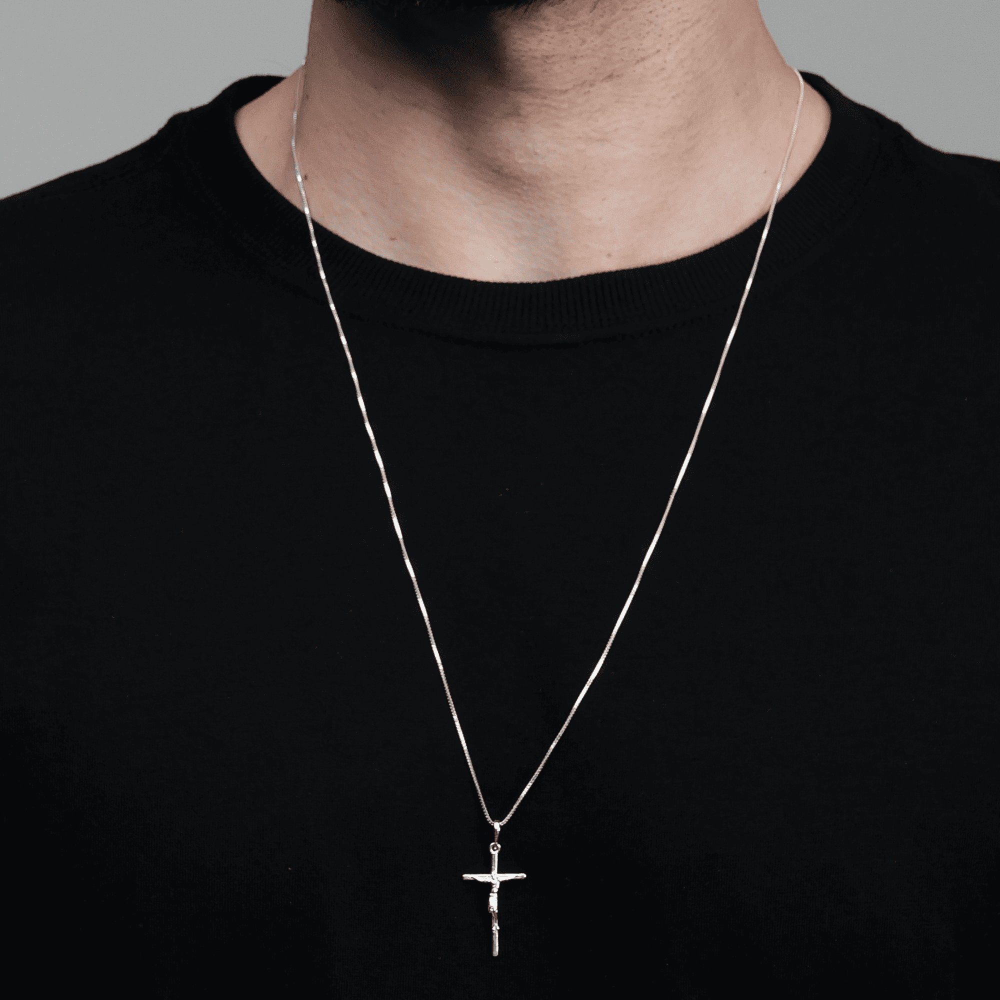 Colar Masculino 70cm com Pingente Detalhado em Prata 925 - Colares | Helennea